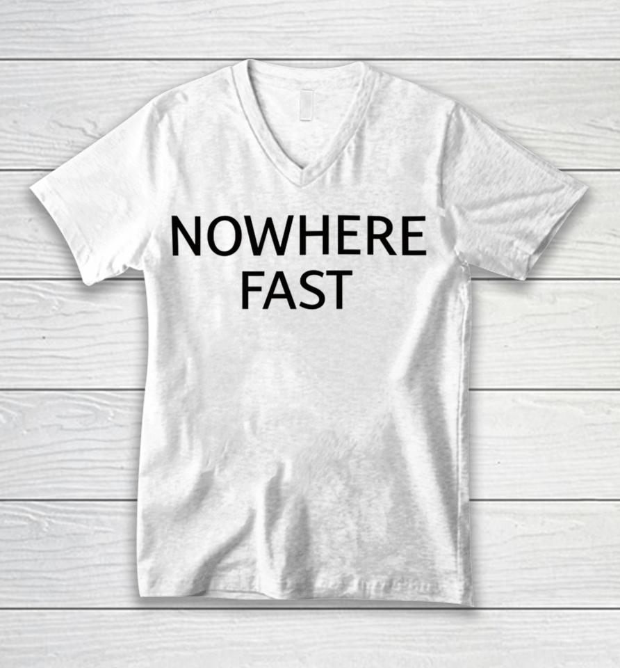 Weareolddominion Merch Nowhere Fast Unisex V-Neck T-Shirt