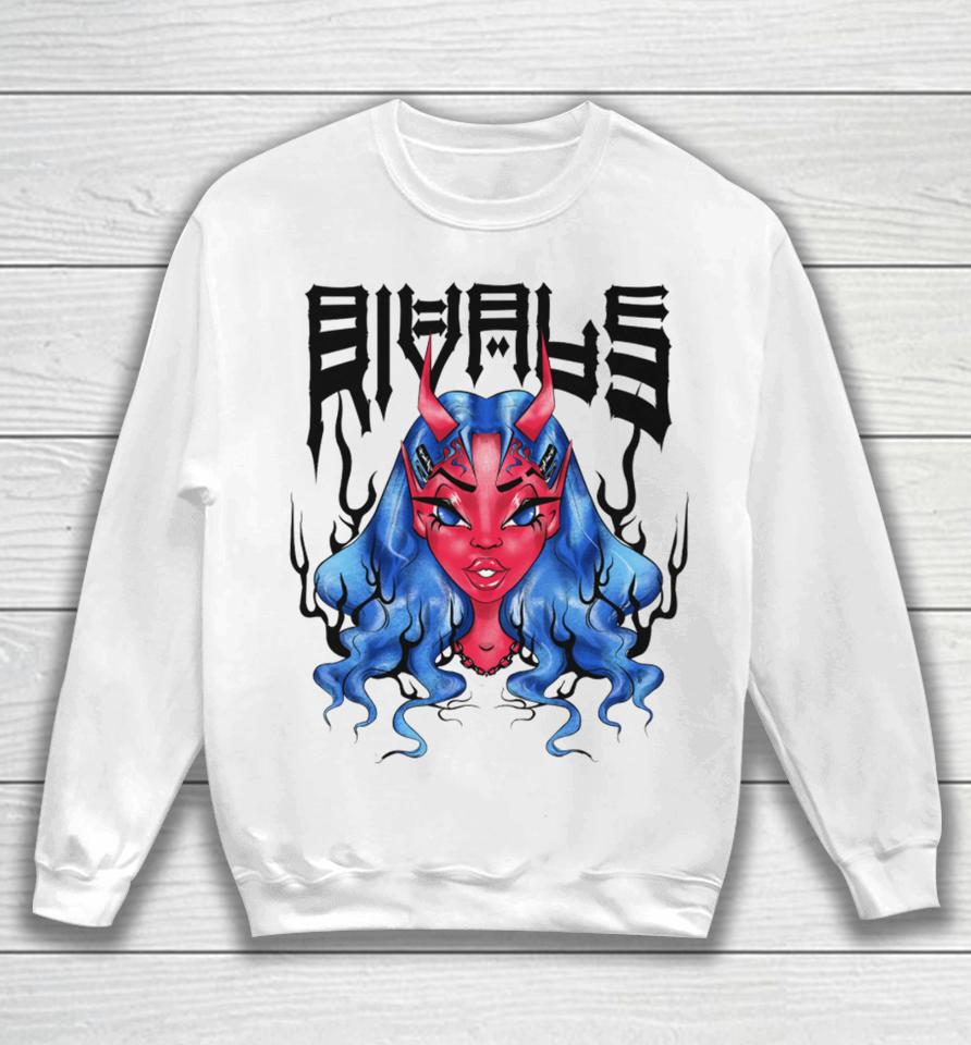 Wearervls Rivals Copy Of Demon Girl Sweatshirt