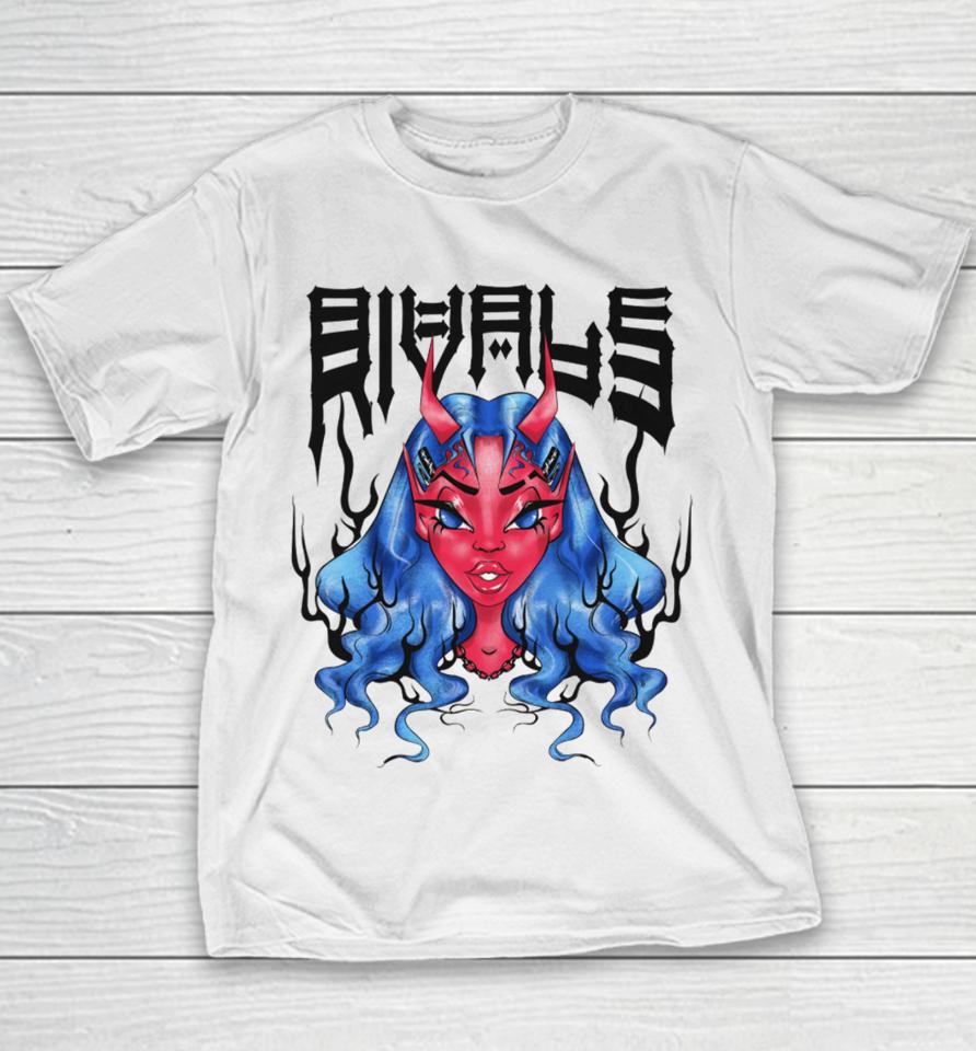 Wearervls Rivals Copy Of Demon Girl Youth T-Shirt