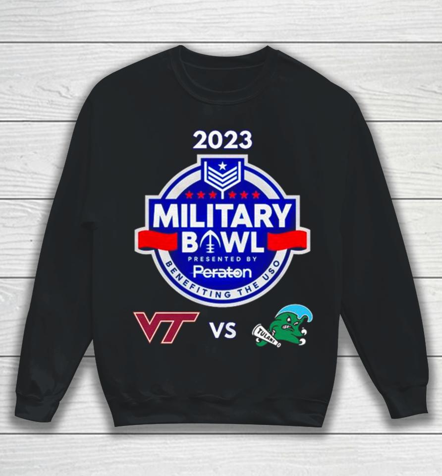 Wednesday December 27Th 2023 Military Bowl Virginia Tech Vs Tulane Navy Marine Corps Mem Stadium Annapolis Md Sweatshirt