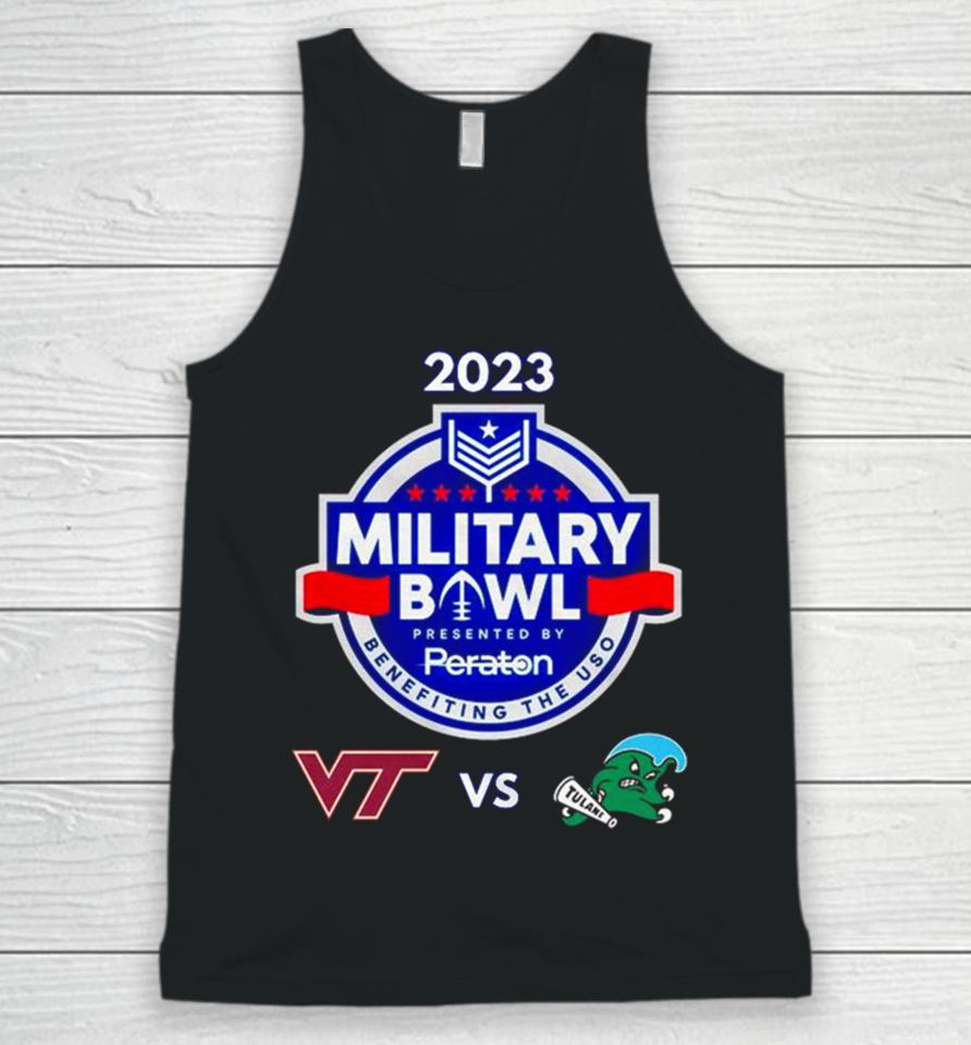 Wednesday December 27Th 2023 Military Bowl Virginia Tech Vs Tulane Navy Marine Corps Mem Stadium Annapolis Md Unisex Tank Top