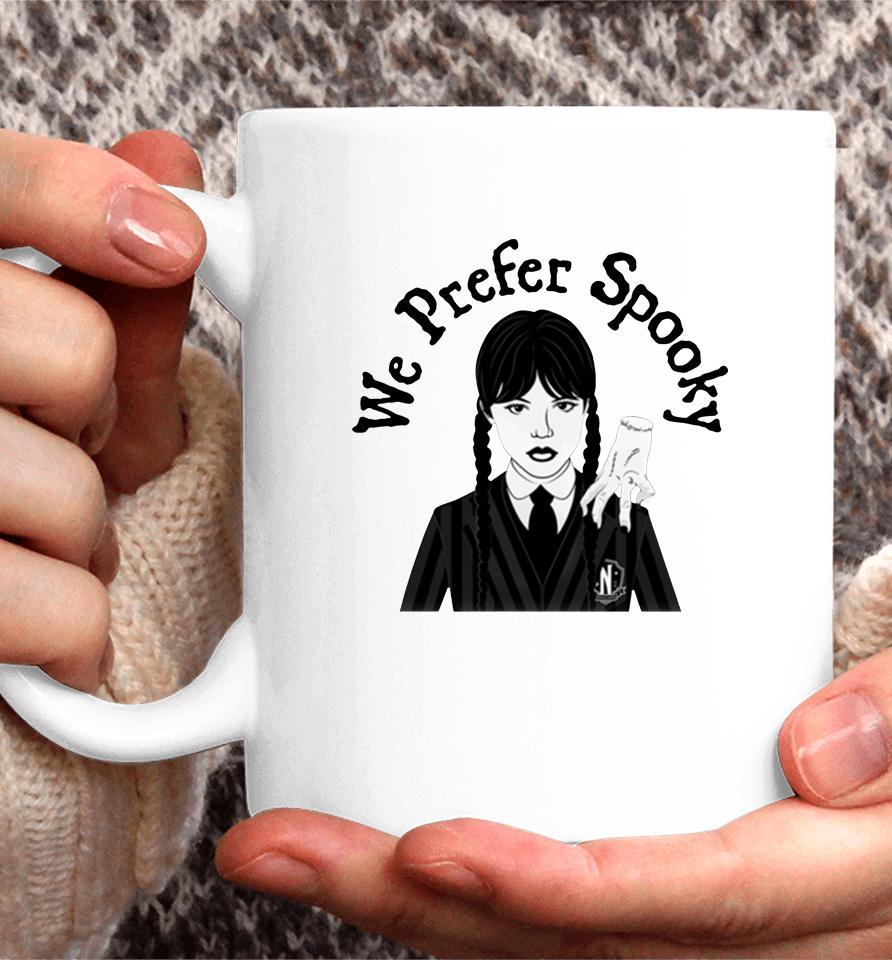 Wednesday Prefer Spooky Coffee Mug