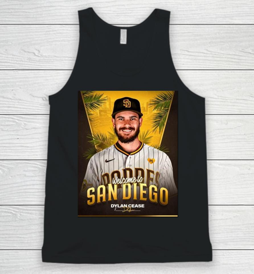 Welcome Dylan Cease To San Diego Dylan Unisex Tank Top