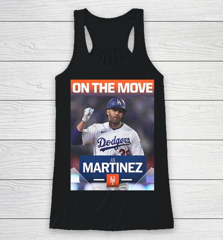 Welcome Jd Martinez To Los Angeles Dodgers Mlb 2024 Racerback Tank