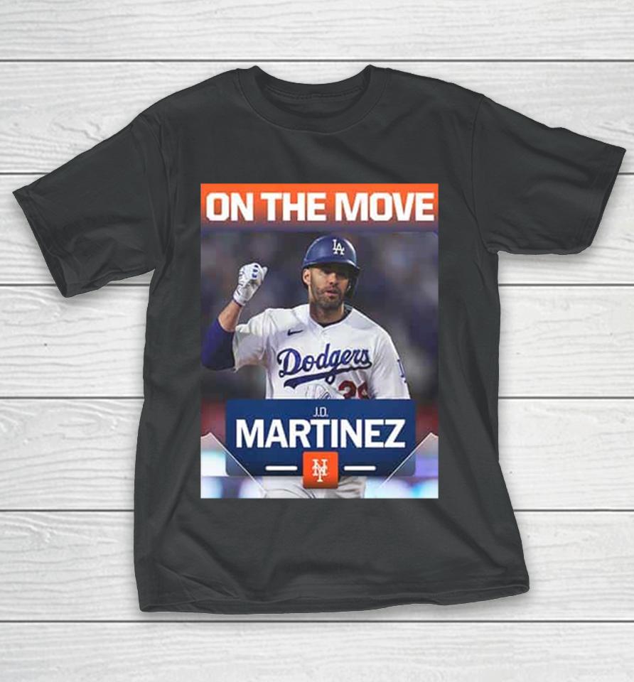 Welcome Jd Martinez To Los Angeles Dodgers Mlb 2024 T-Shirt