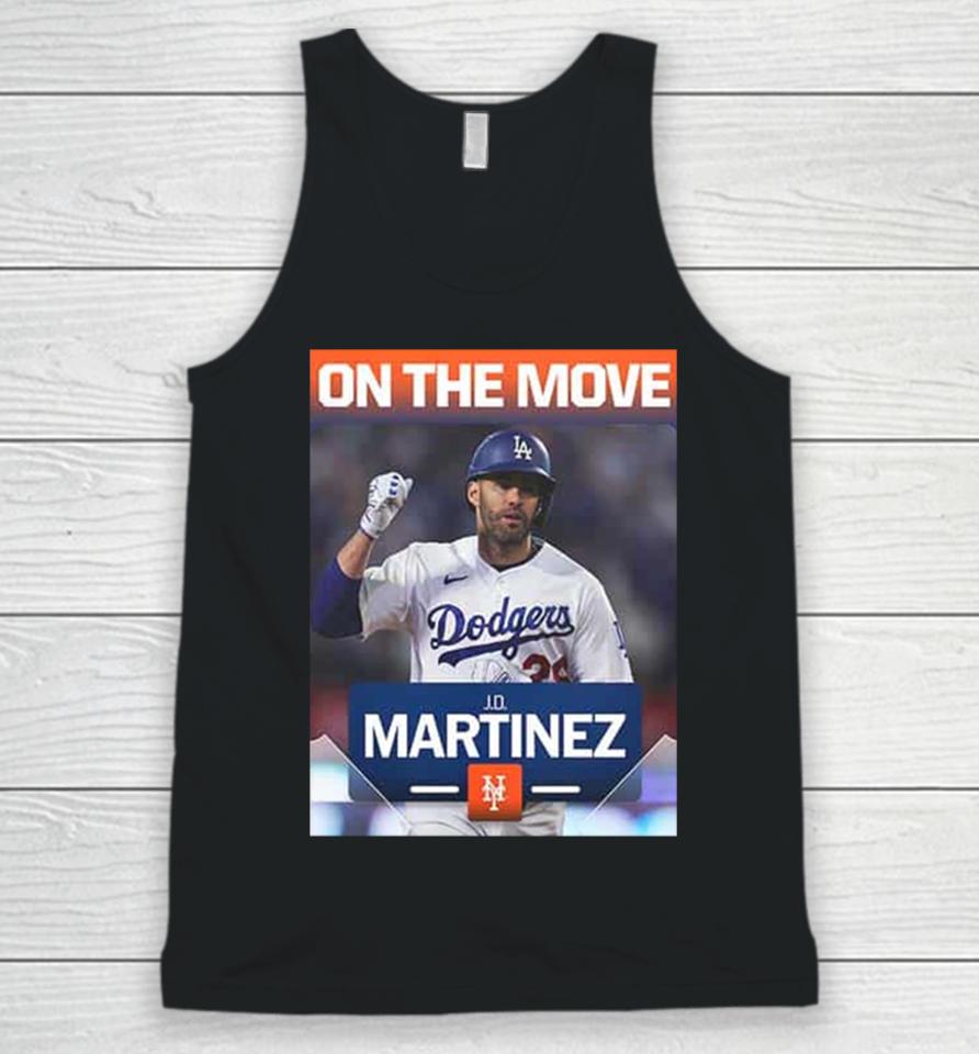 Welcome Jd Martinez To Los Angeles Dodgers Mlb 2024 Unisex Tank Top