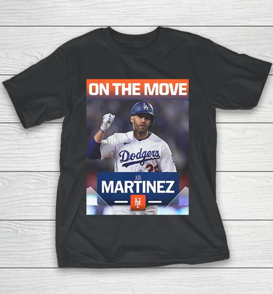 Welcome Jd Martinez To Los Angeles Dodgers Mlb 2024 Youth T-Shirt