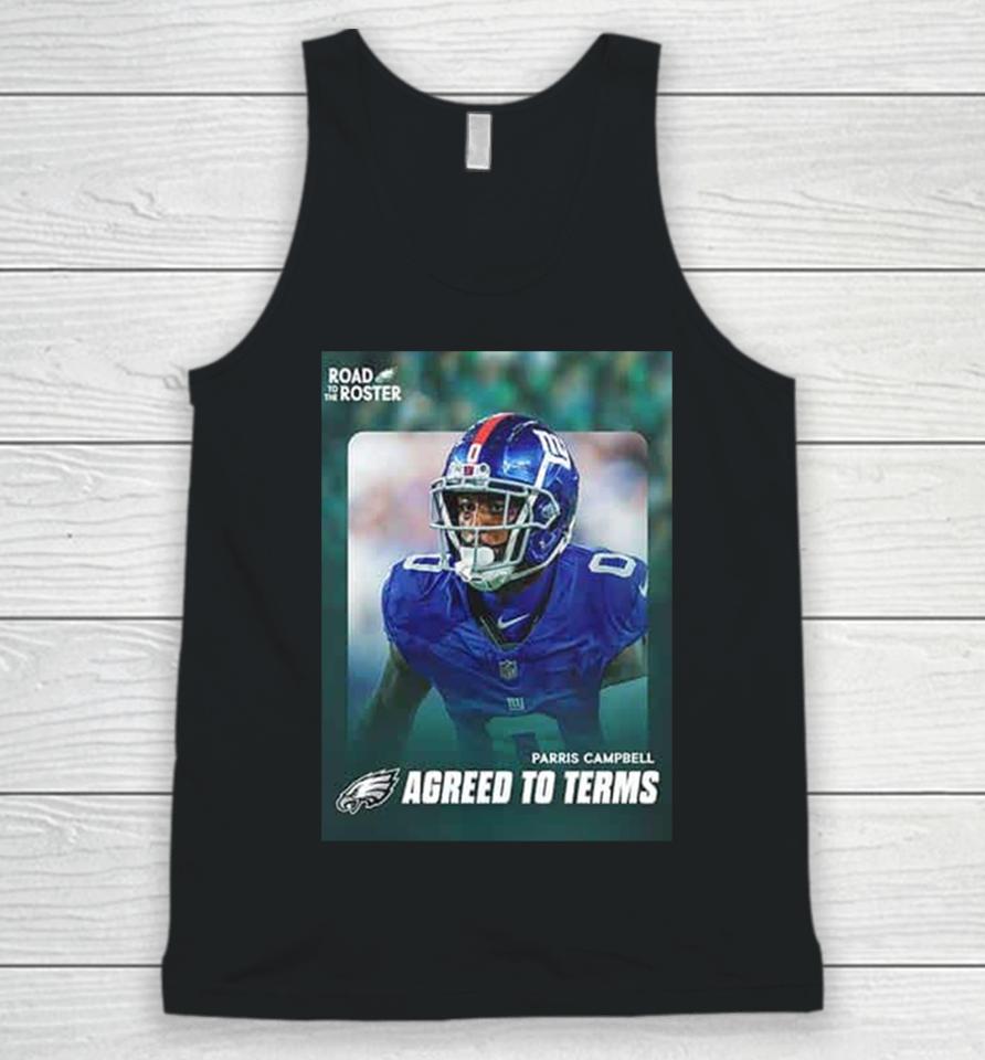 Welcome Parris Campbell To Philadelphia Eagle Nfl 2024 Unisex Tank Top