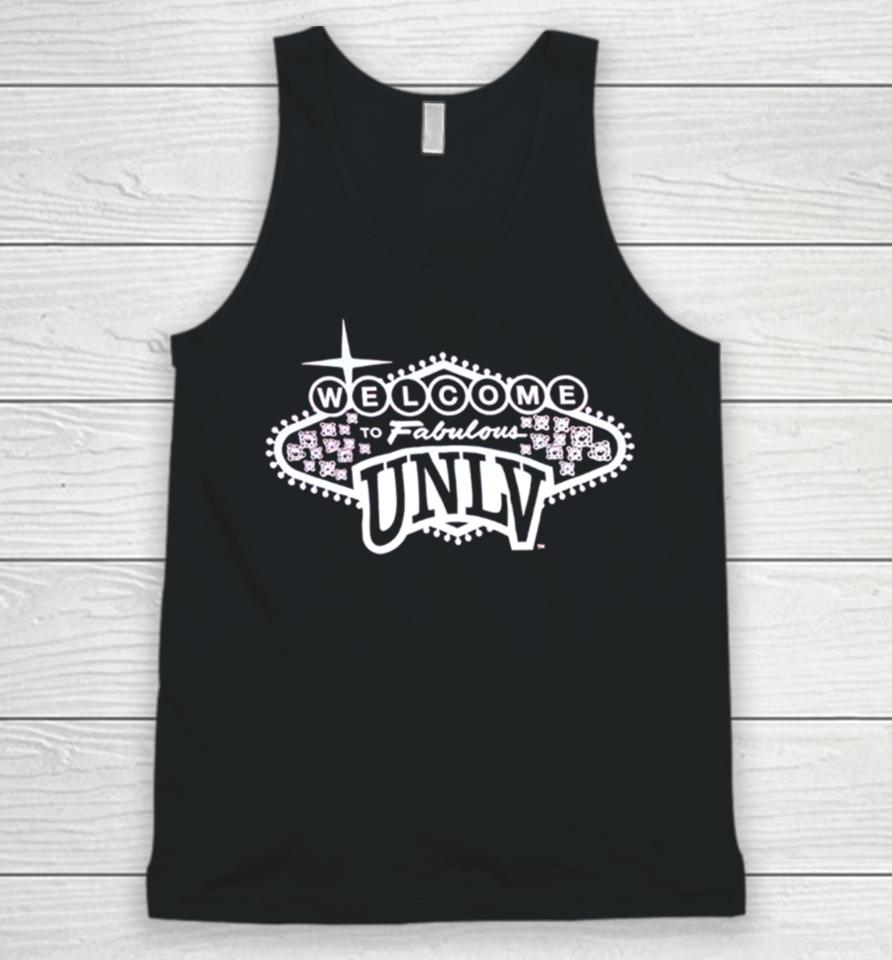 Welcome To Fabulous Unlv Unisex Tank Top