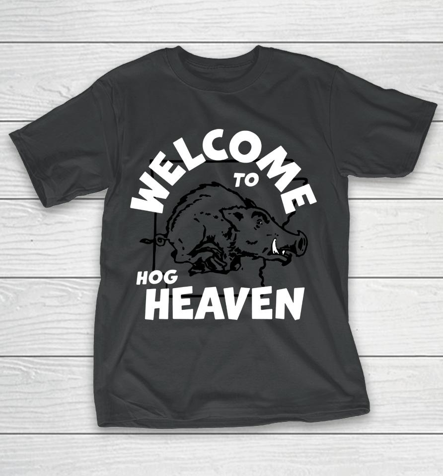 Welcome To Hog Heaven Vintage Arkansas Red T-Shirt