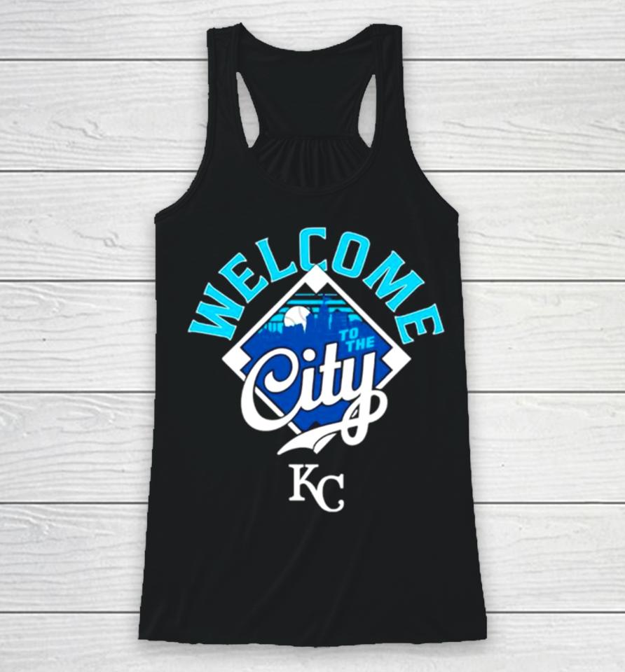 Welcome To The City Kansas City Royals Baseball Racerback Tank
