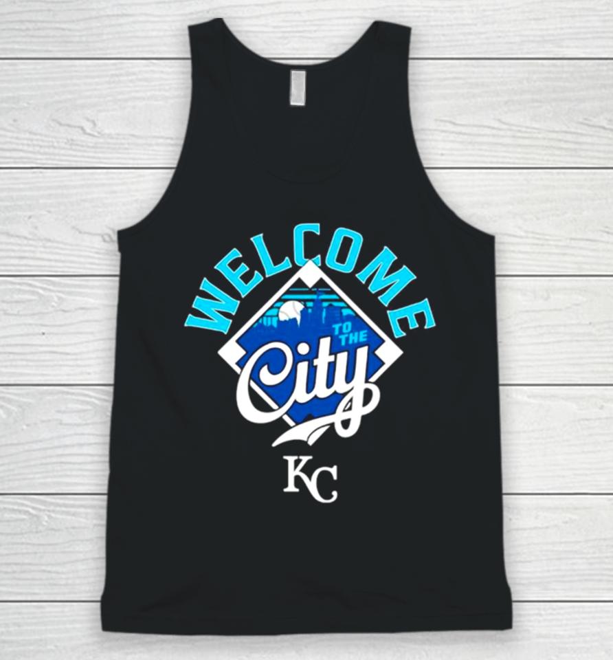 Welcome To The City Kansas City Royals Baseball Unisex Tank Top