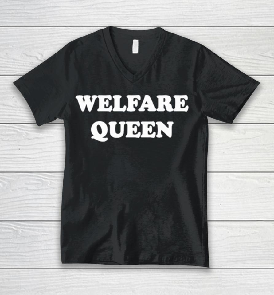 Welfare Queen Classic Unisex V-Neck T-Shirt