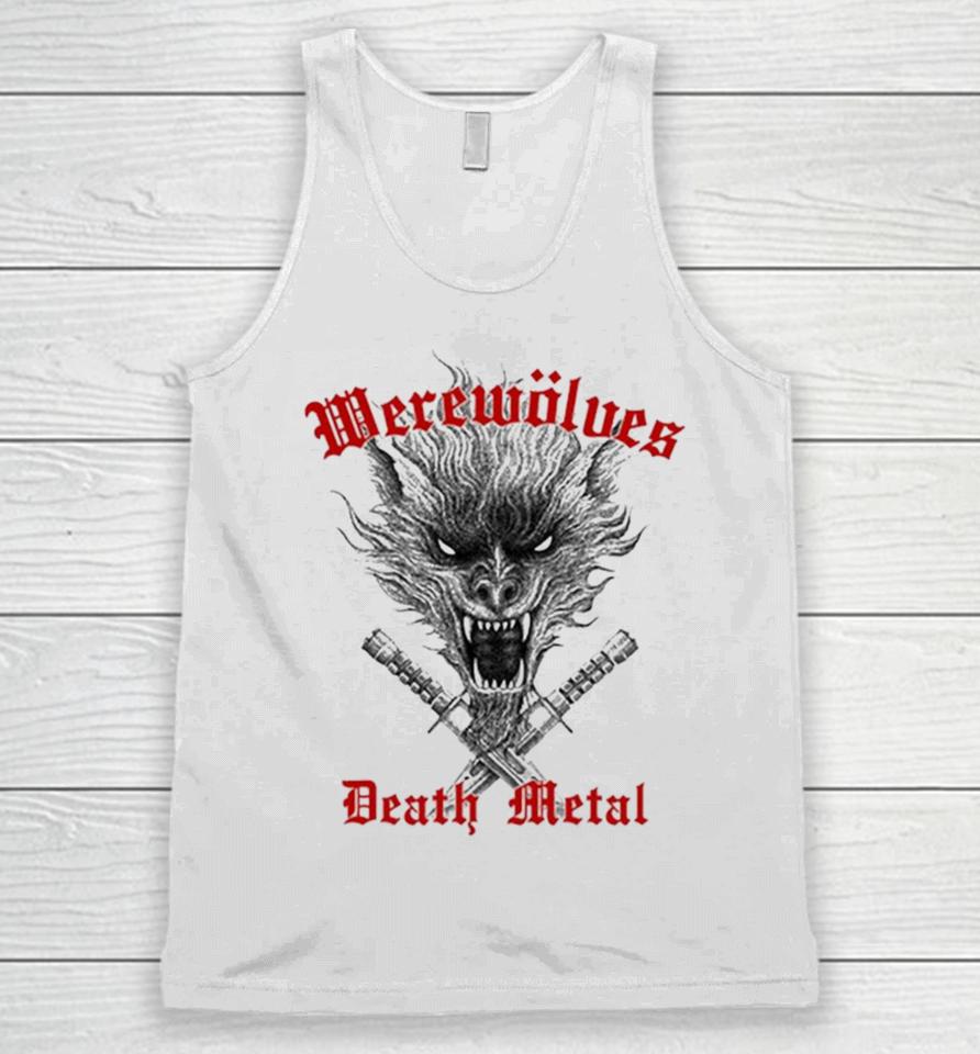 Werewolves Death Metal Unisex Tank Top