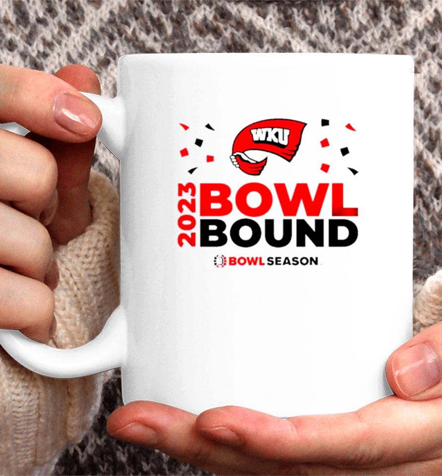Western Kentucky Hilltoppers 2023 Bowl Bound Bowl Season Coffee Mug