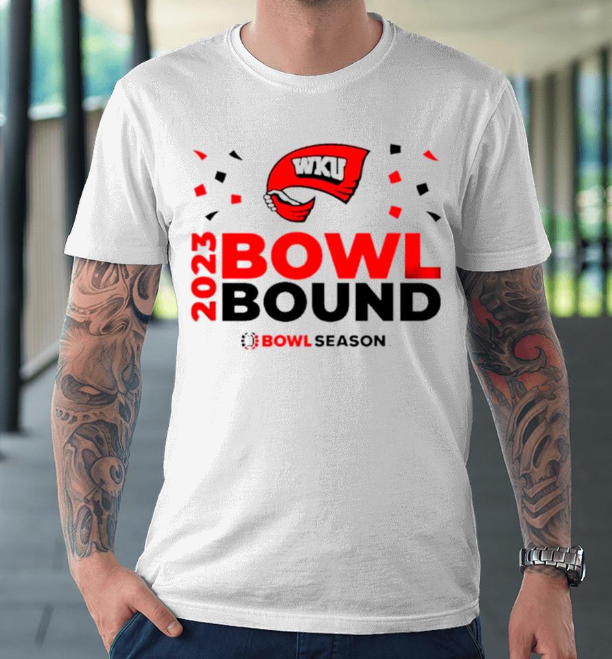 Western Kentucky Hilltoppers 2023 Bowl Bound Bowl Season Premium T-Shirt