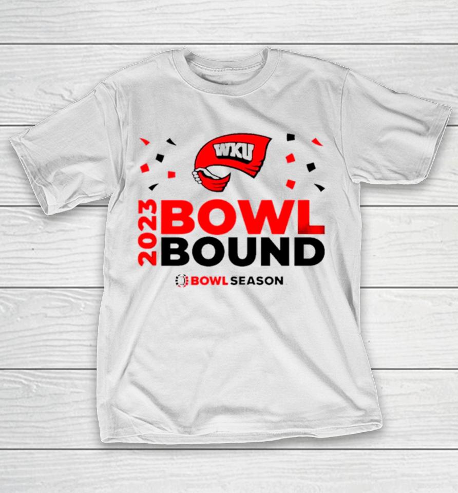 Western Kentucky Hilltoppers 2023 Bowl Bound Bowl Season T-Shirt