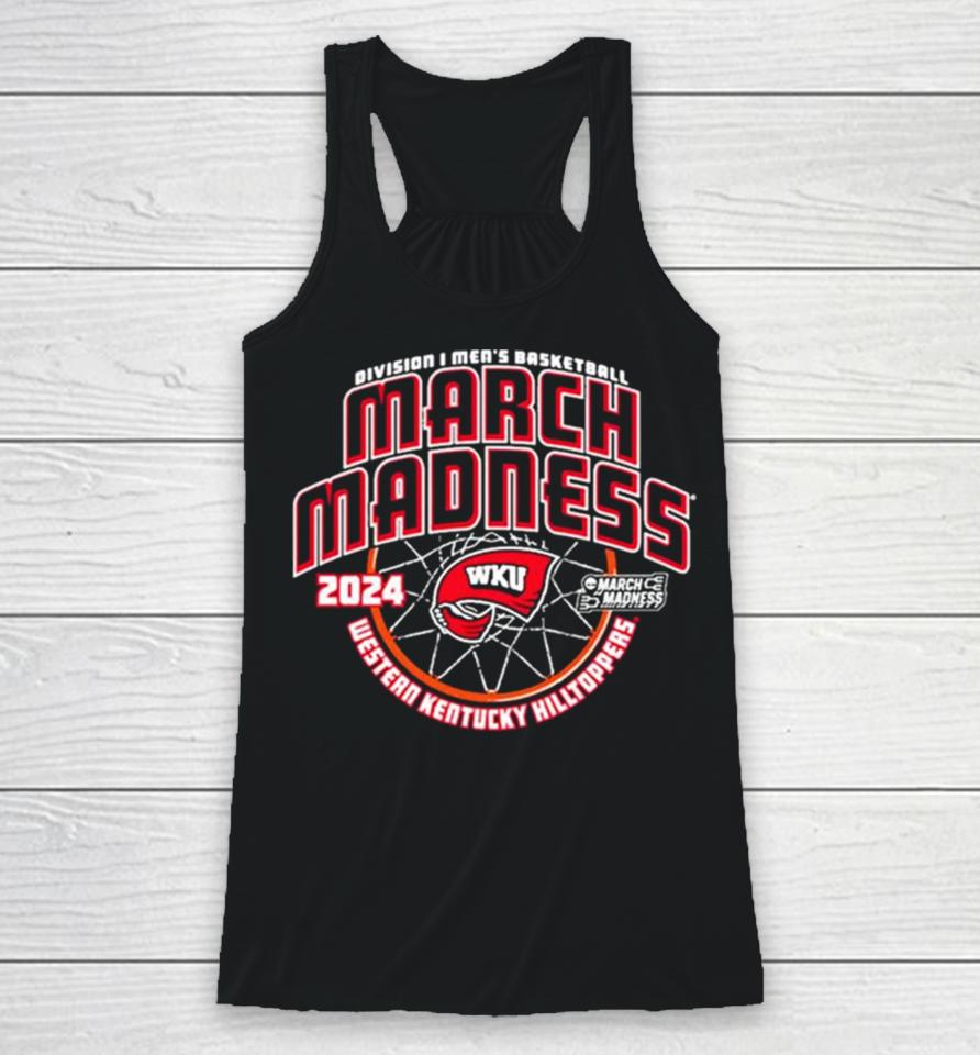 Western Kentucky Hilltoppers 2024 Ncaa March Madness Bound Racerback Tank