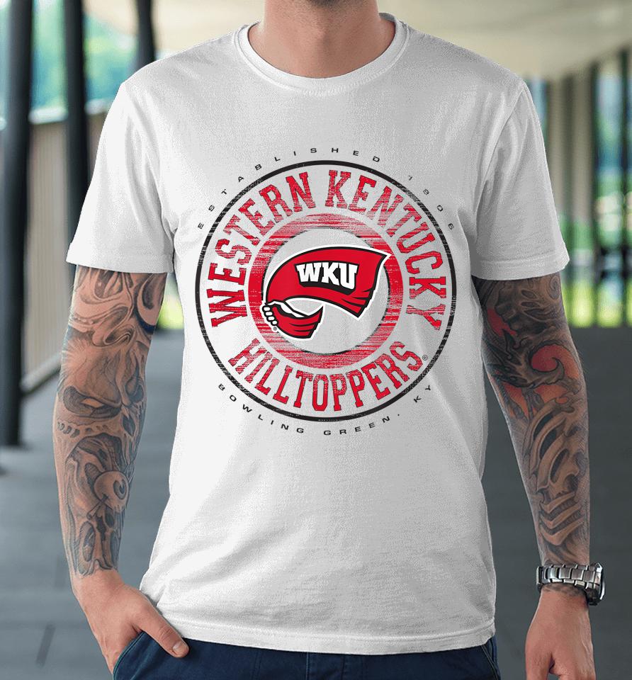Western Kentucky Hilltoppers Showtime White Premium T-Shirt