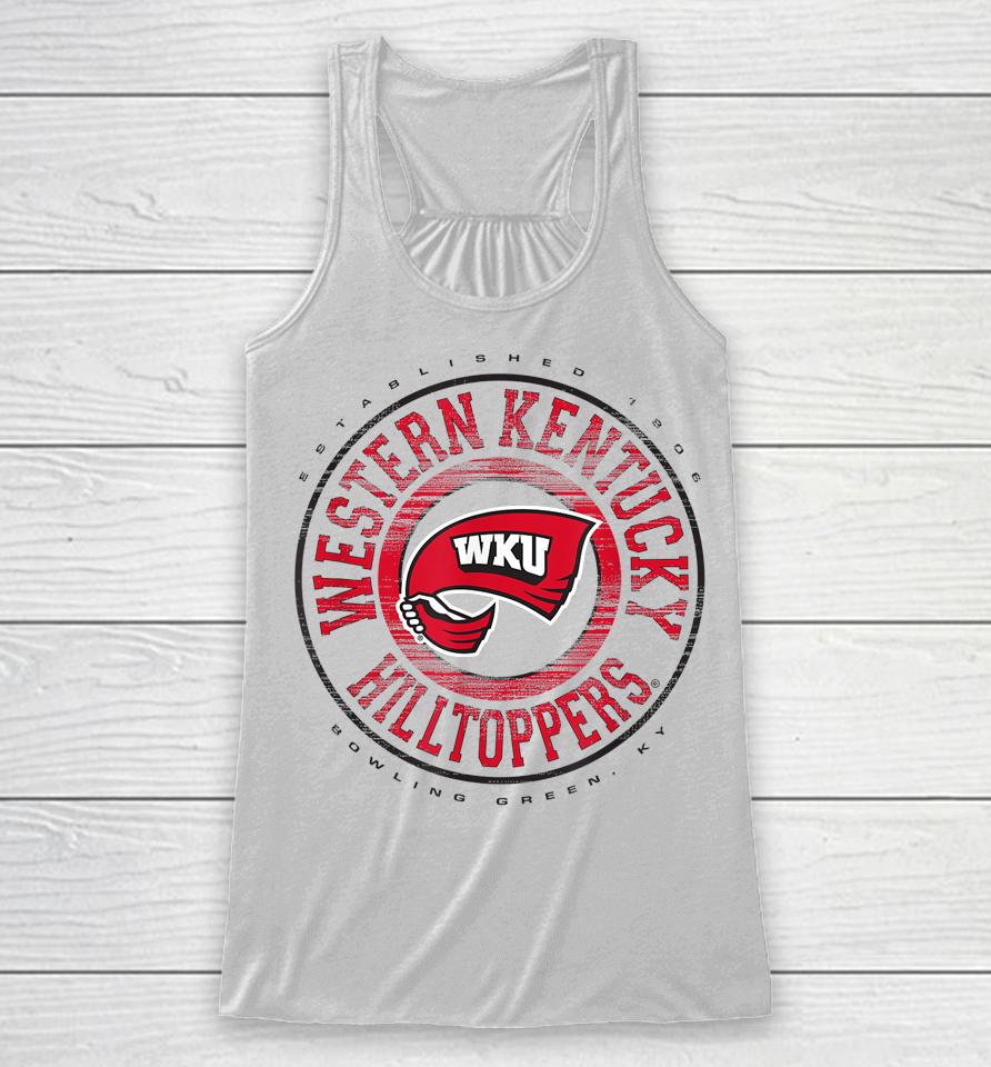 Western Kentucky Hilltoppers Showtime White Racerback Tank