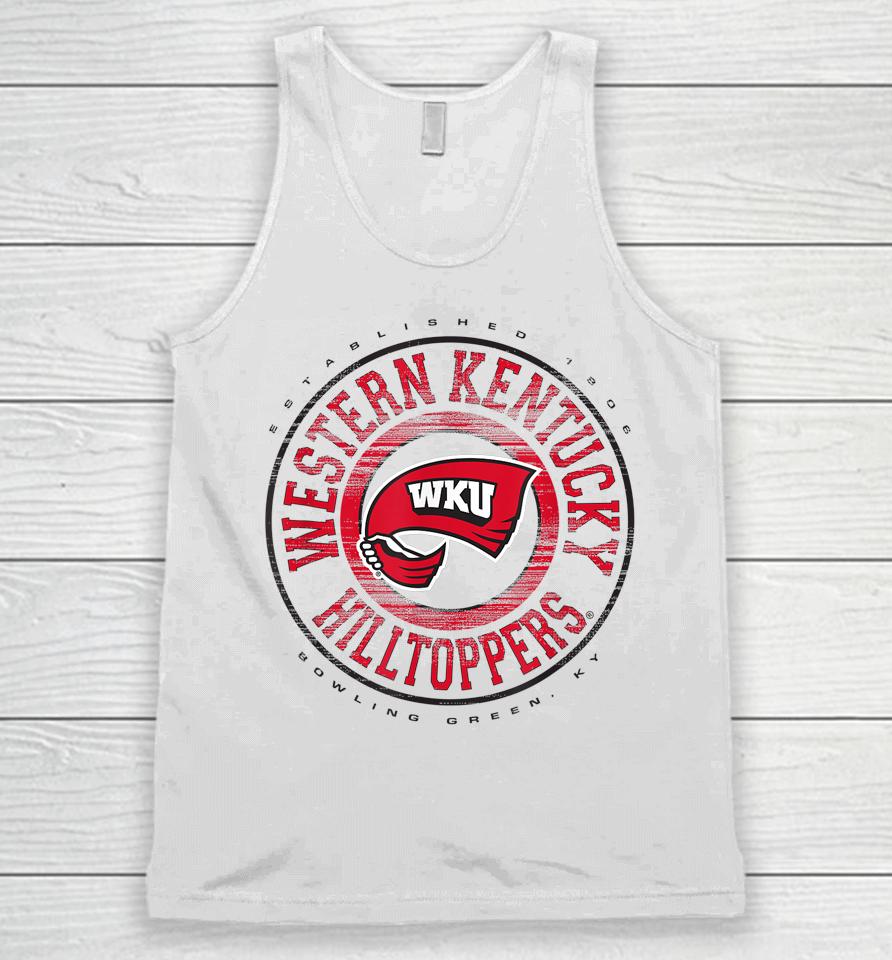 Western Kentucky Hilltoppers Showtime White Unisex Tank Top