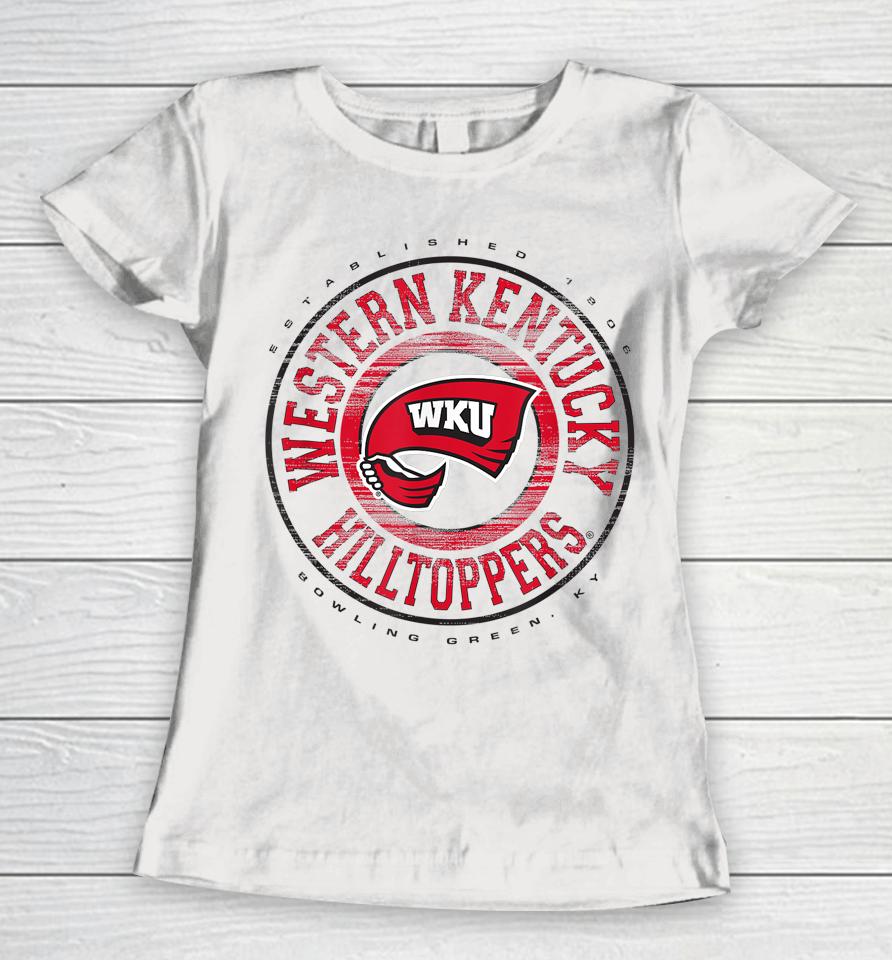 Western Kentucky Hilltoppers Showtime White Women T-Shirt