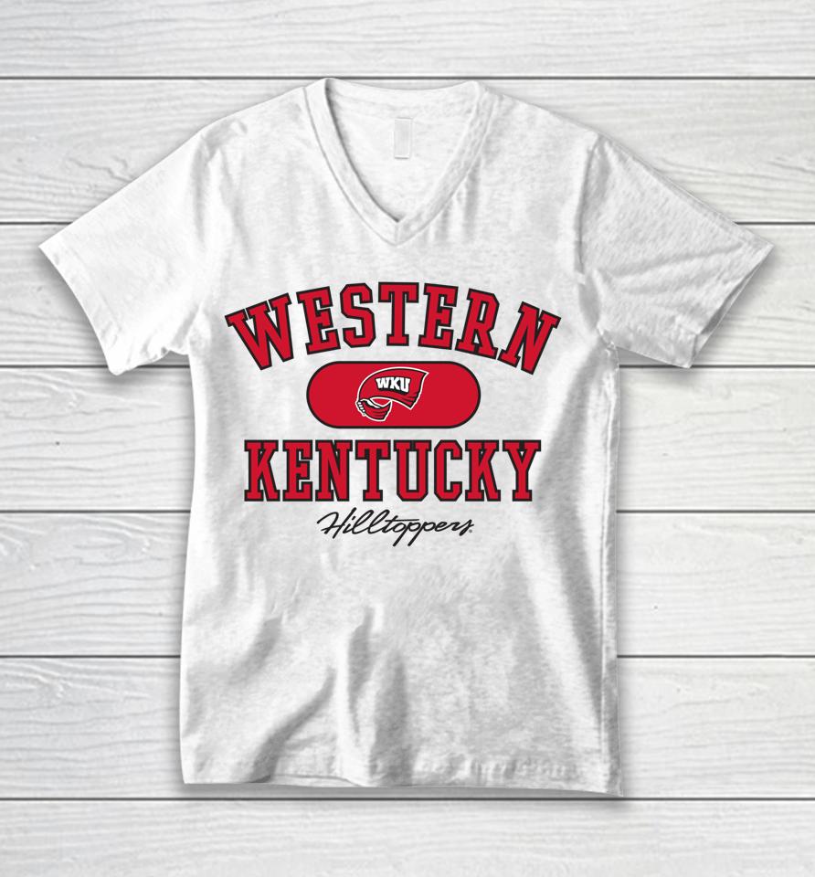 Western Kentucky Hilltoppers Varsity Unisex V-Neck T-Shirt