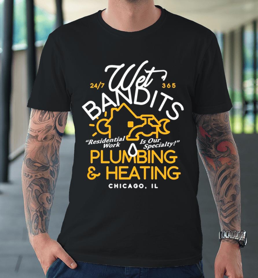 Wet Bandits Plumbing And Heating Men’s Classic Premium T-Shirt
