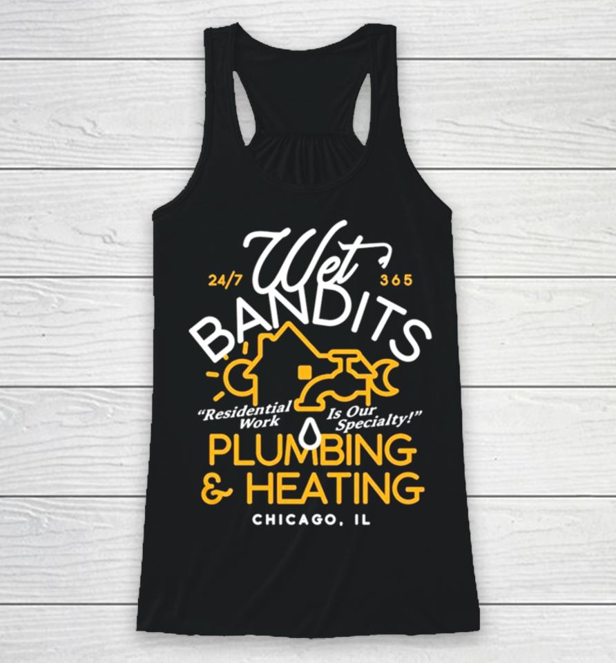 Wet Bandits Plumbing And Heating Men’s Classic Racerback Tank
