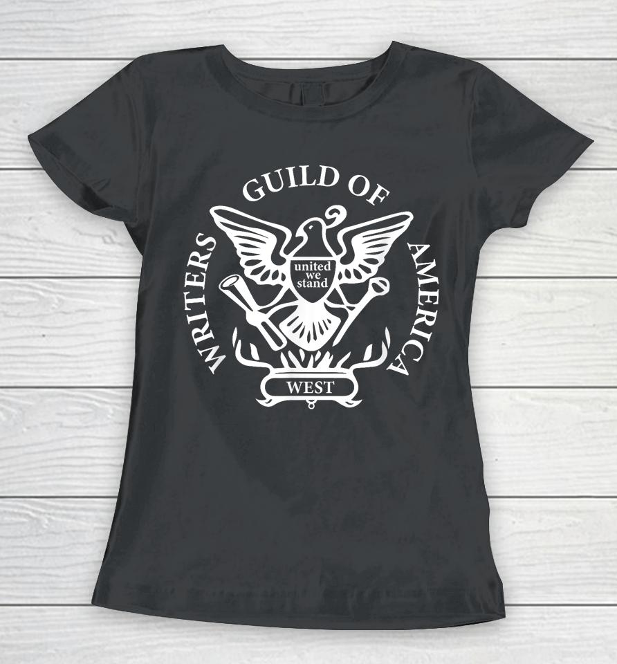 Wga Writers Guild Of America On Strike Anti Ai Chatbots Women T-Shirt