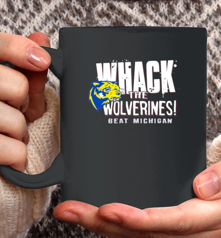 Whack The Wolverines Beat Michigan Coffee Mug