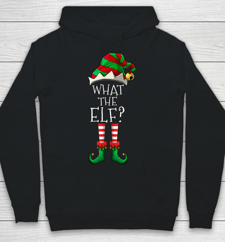 What The Elf Matching Family Group Christmas Party Pajama Hoodie