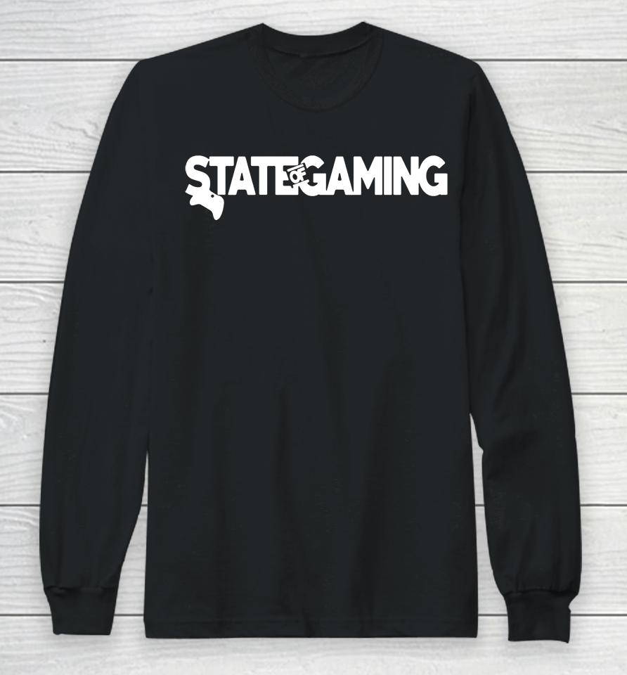 Where The Stick State Of Gaming Long Sleeve T-Shirt