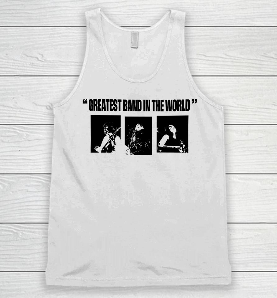 Whereismuna Greatest Band In The World Unisex Tank Top