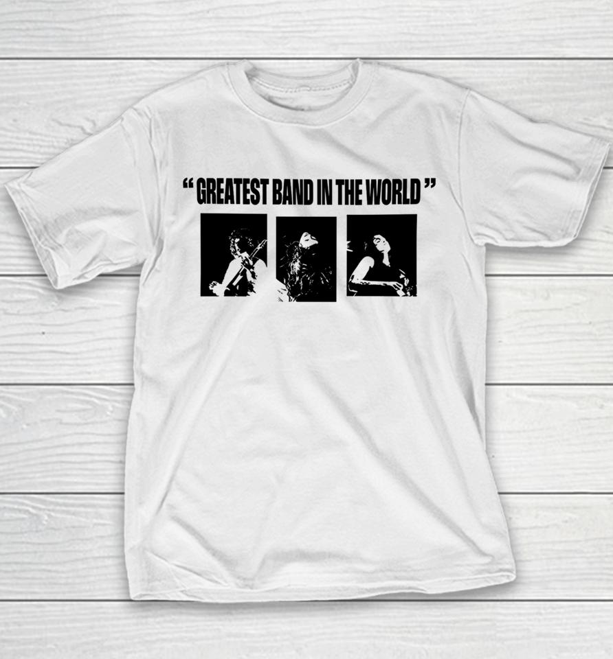 Whereismuna Greatest Band In The World Youth T-Shirt