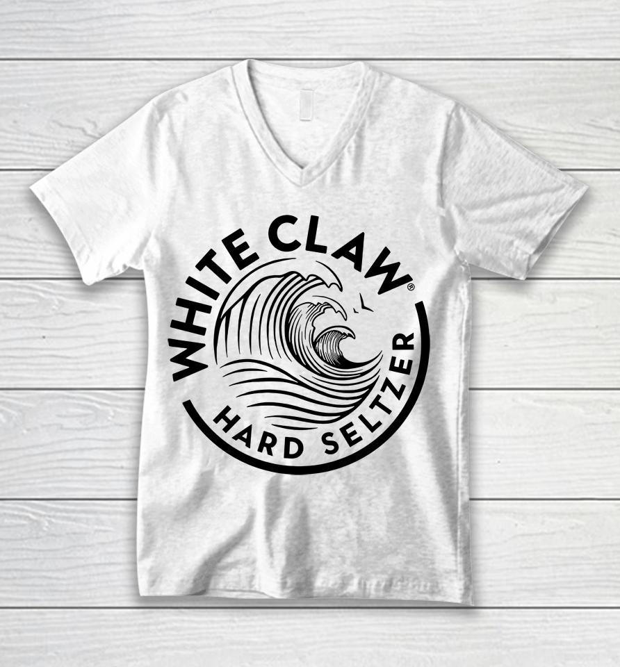 White Claw Hard Seltzer Unisex V-Neck T-Shirt