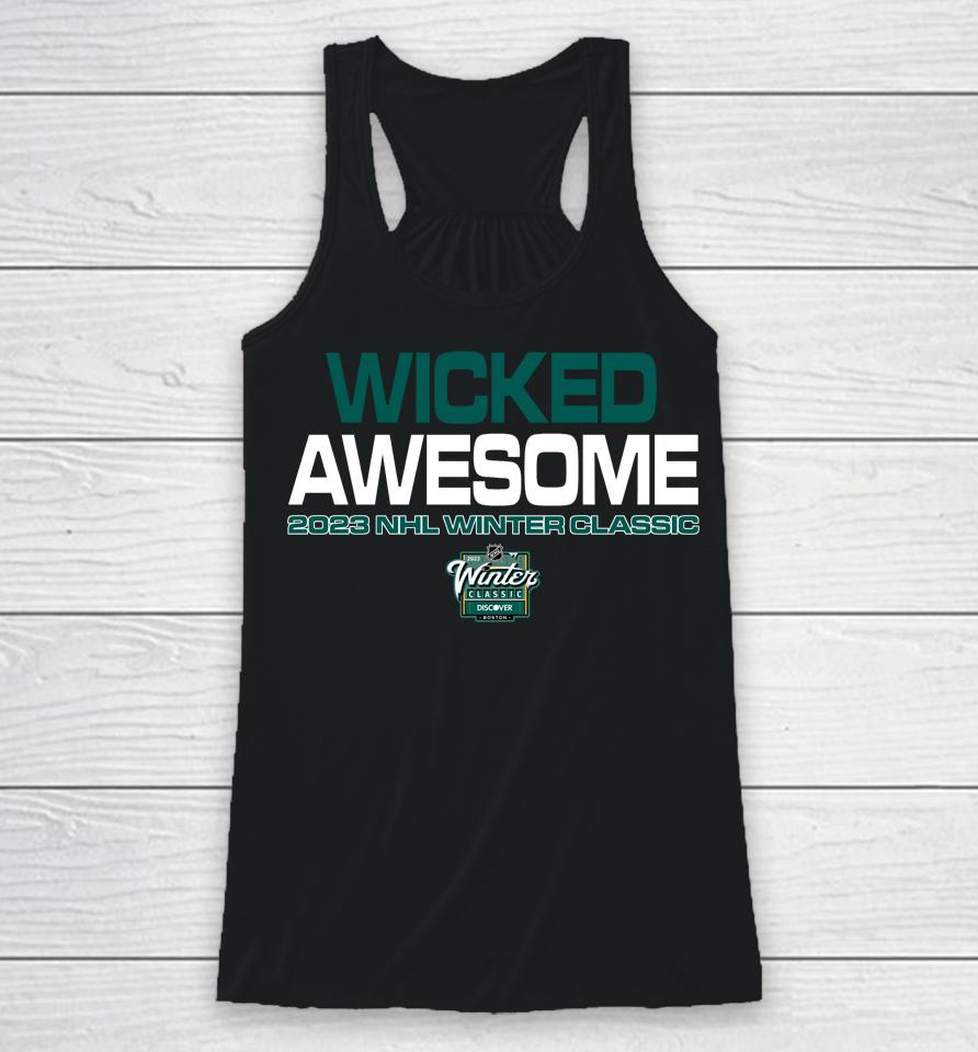 Wicked Awesome 2023 Nhl Winter Classic 47 Scrum Racerback Tank