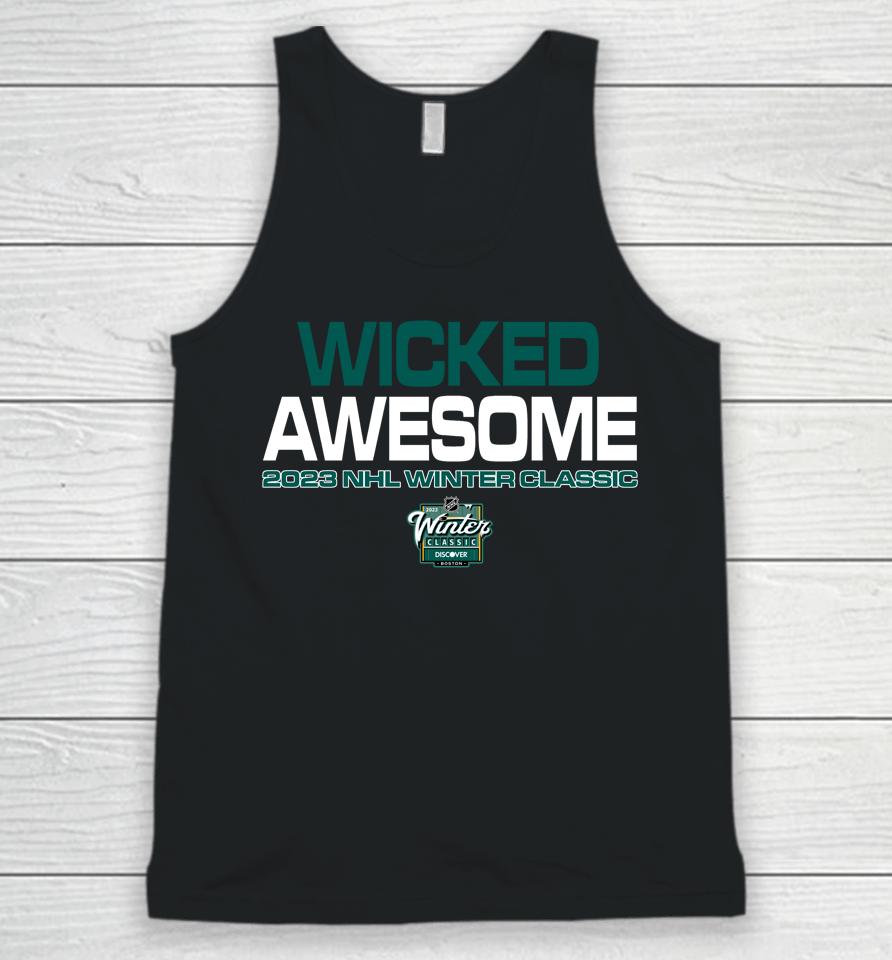 Wicked Awesome 2023 Nhl Winter Classic 47 Scrum Unisex Tank Top