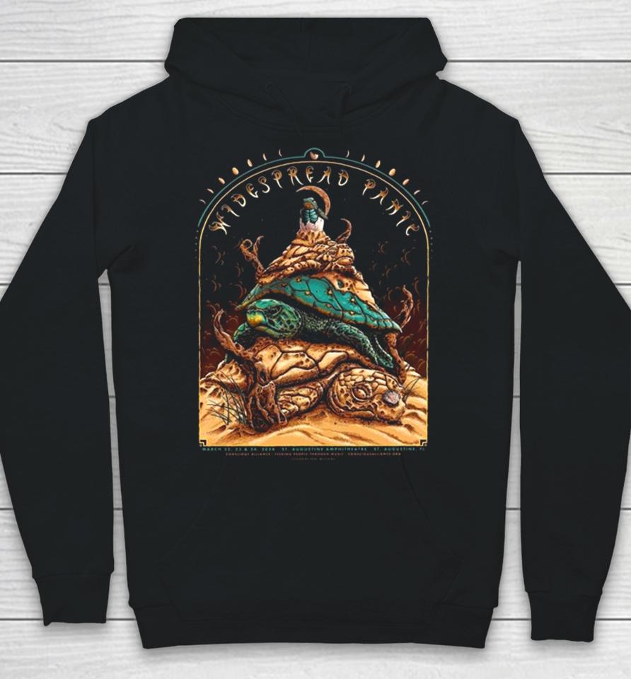 Widespread Panic And Conscious Alliance Team Up In St Augustine From 22 To 24 March 2024 Hoodie