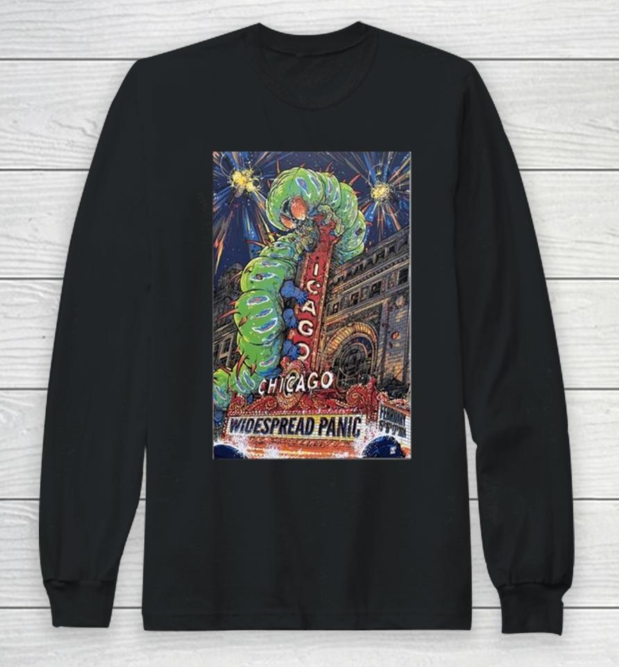 Widespread Panic Chicago February 15Th 16Th 17Th 2024 Long Sleeve T-Shirt