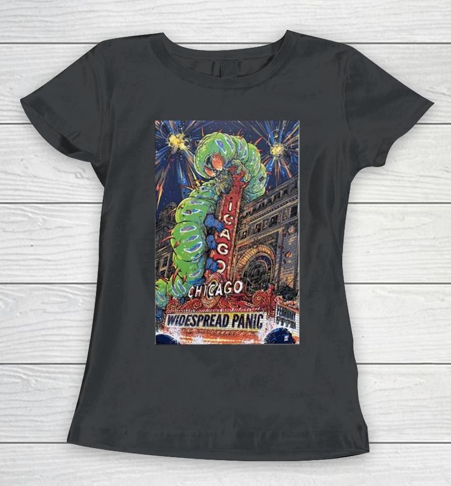 Widespread Panic Chicago February 15Th 16Th 17Th 2024 Women T-Shirt