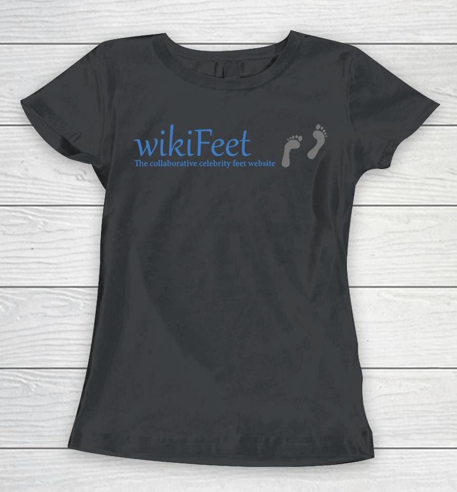 Wikifeet Logo Women T-Shirt