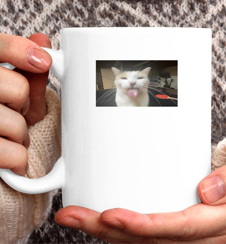Wilbur Bleh Cat Coffee Mug