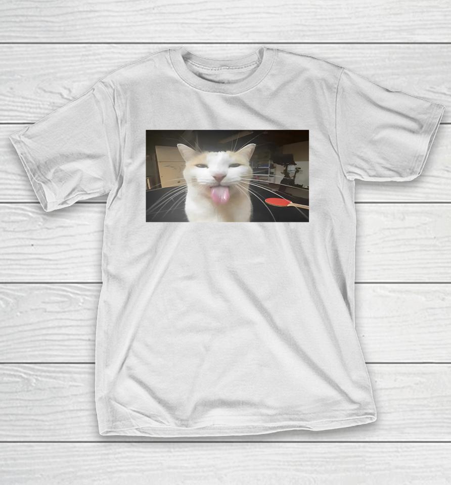 Wilbur Bleh Cat T-Shirt