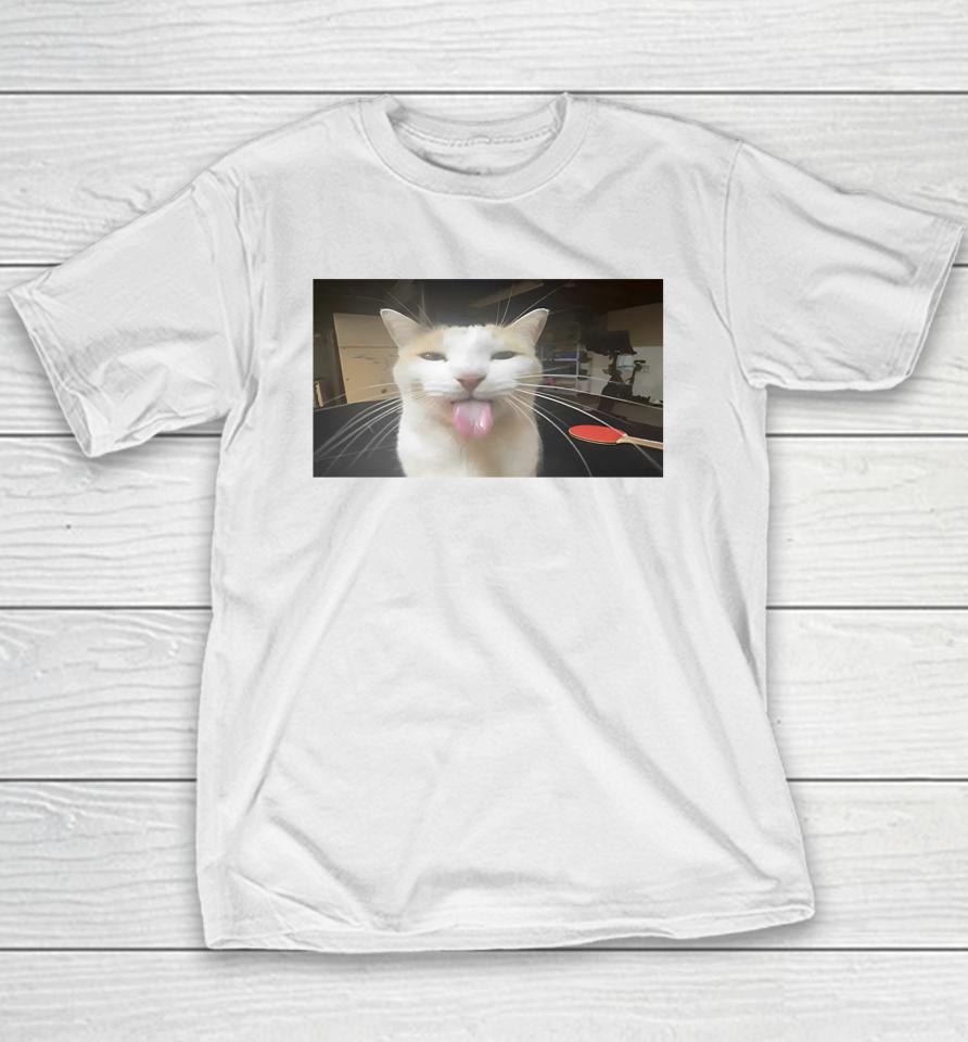 Wilbur Bleh Cat Youth T-Shirt