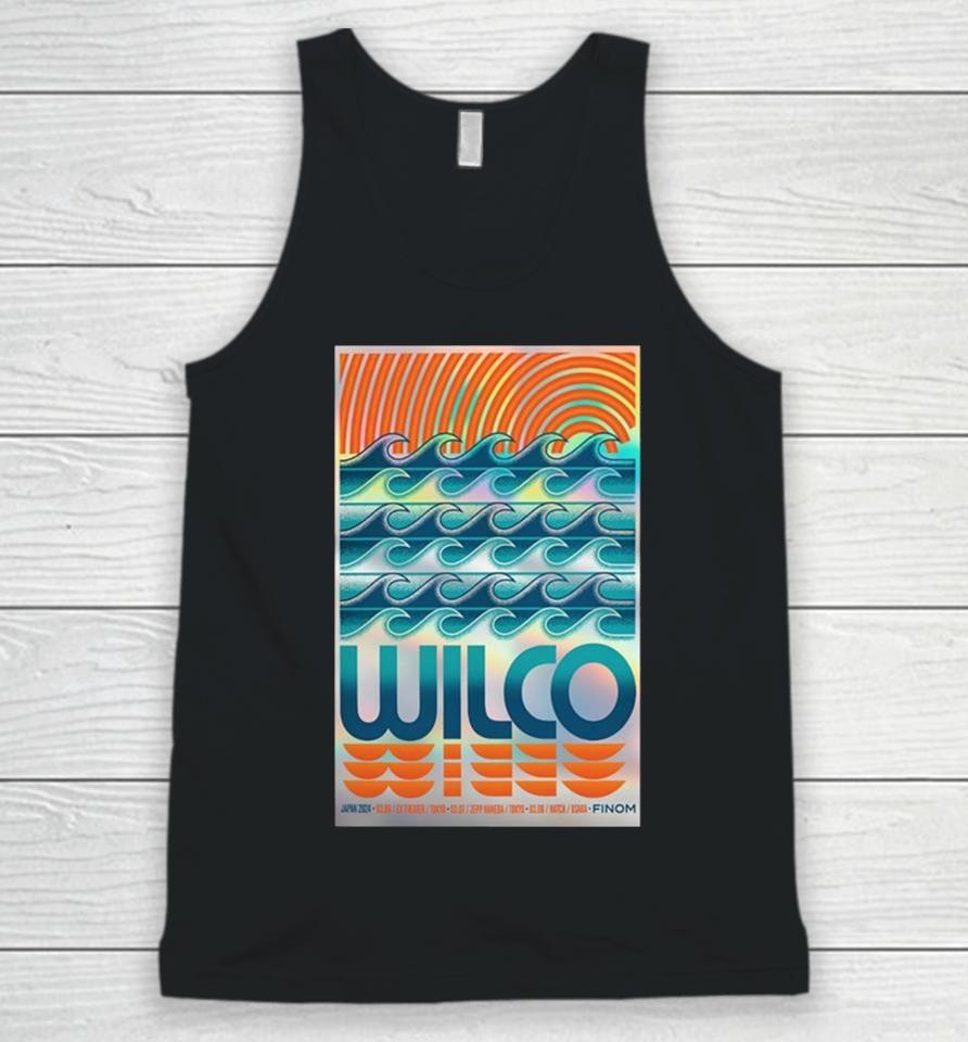 Wilco Tour Japan March 6 8, 2024 Unisex Tank Top