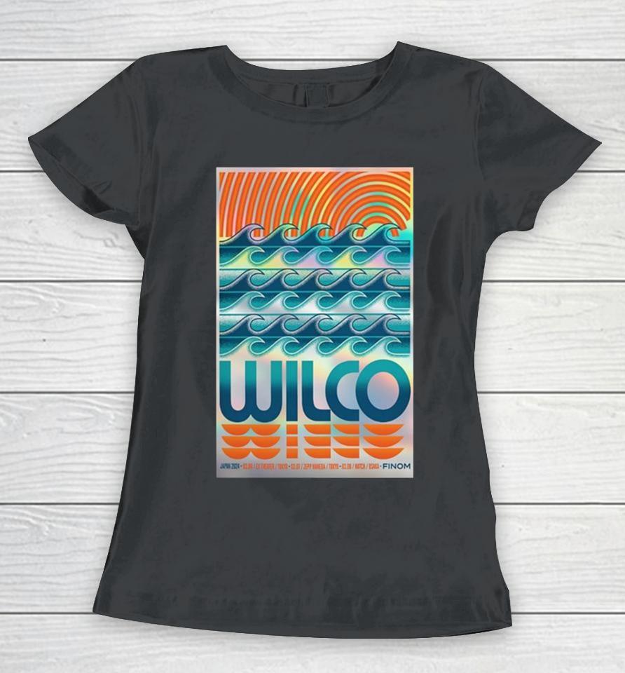 Wilco Tour Japan March 6 8, 2024 Women T-Shirt