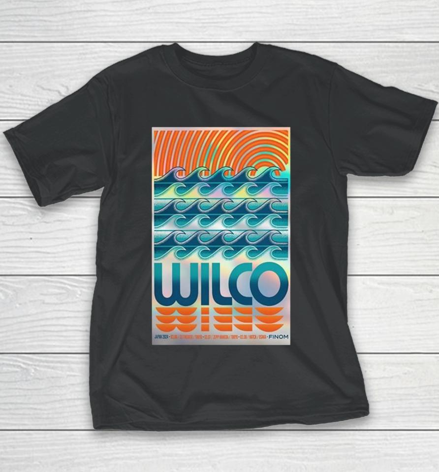 Wilco Tour Japan March 6 8, 2024 Youth T-Shirt