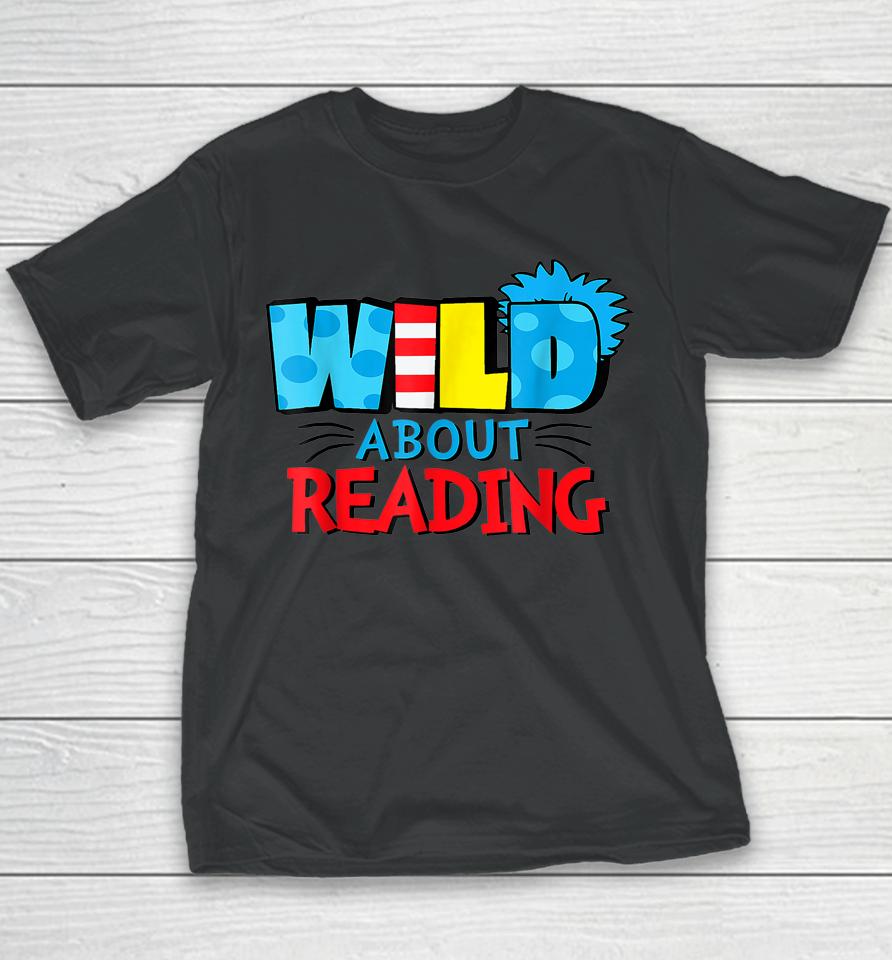 Wild About Reading Dr Teacher Youth T-Shirt