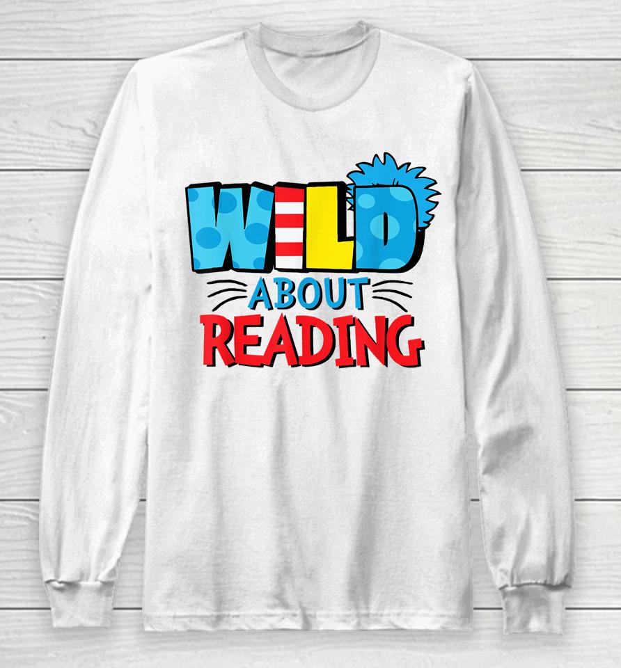 Wild About Reading Long Sleeve T-Shirt
